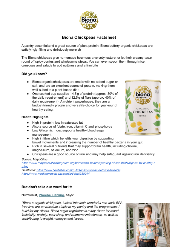 Biona Organic Chickpeas Fact Sheet.docx.pdf