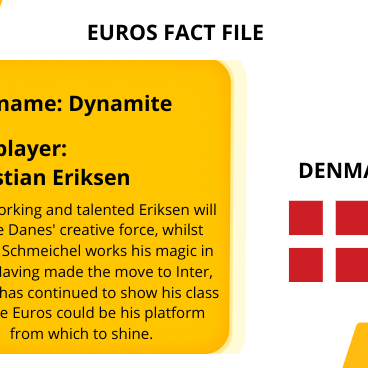 Euros 2020 team information for Denmark