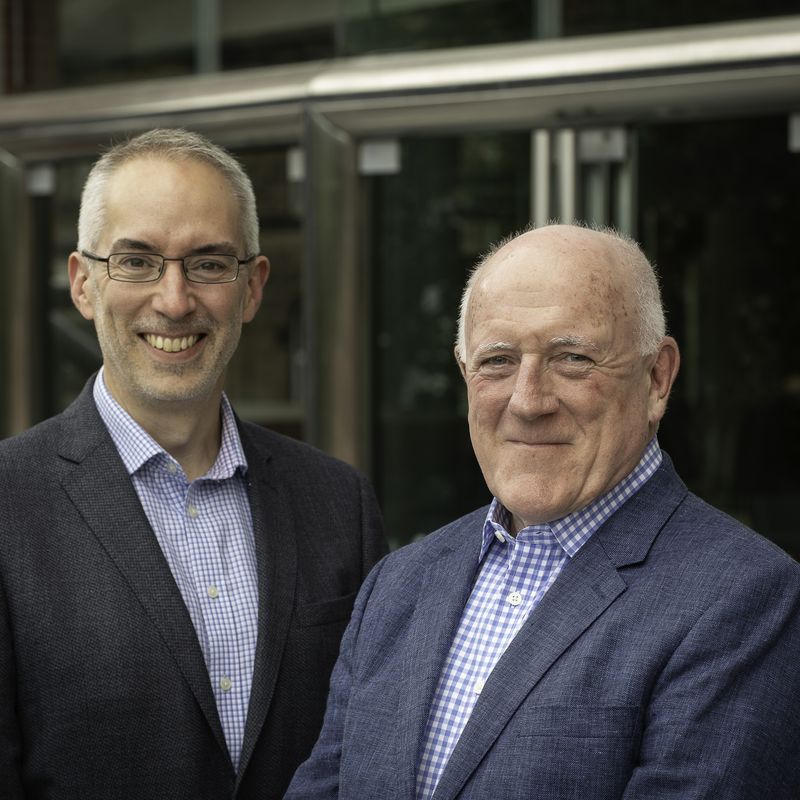 PinPoint Travel Health and Personalised Diagnostics Limited tech entrepreneurs, Andrew Halliday and Clive Minihan
