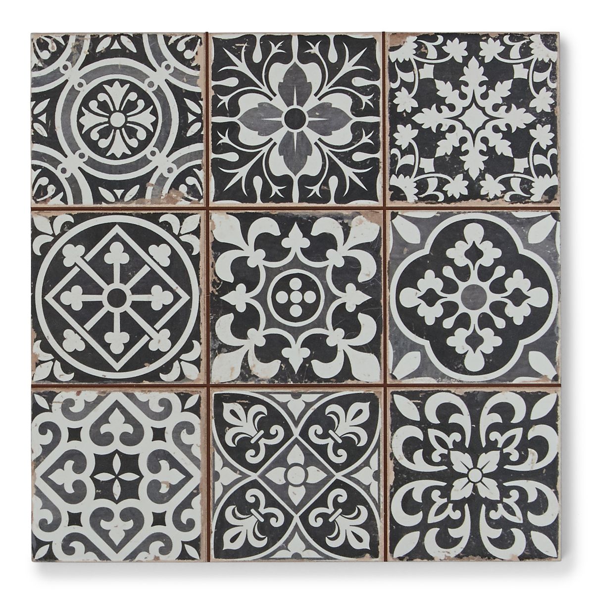 Tapestry Black Ceramic Tiles