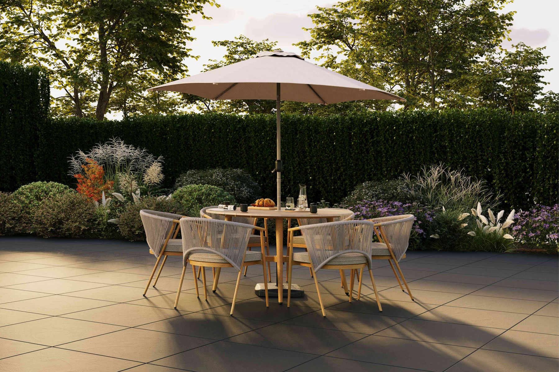 Almada 6 Seater Dining Set