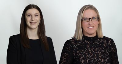 left to right: Employment Team Senior Associate, Catherine Morris and Partner, Michelle Morgan
