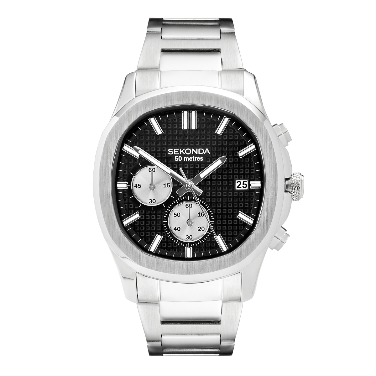 SEKONDA_Octaire_ Stainless Steel_ Black Chronograph_30278_FRONT.png