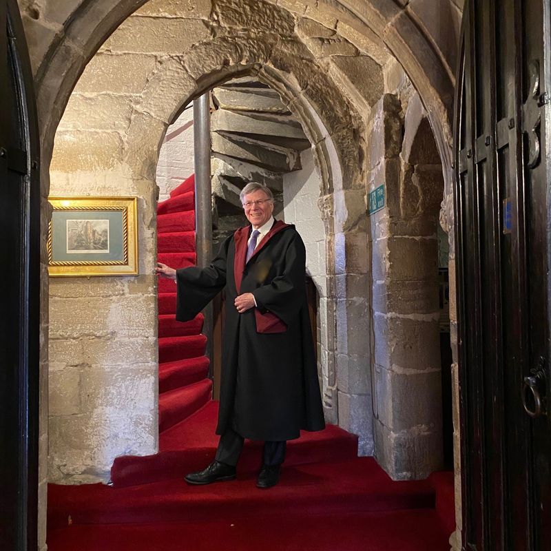 Dr Stuart Madnick, owner of Langley Castle Hotel, where Wizardly Wonderful Breaks will be available for February half-term in 2024.