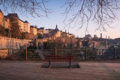 Luxembourg City, Corniche