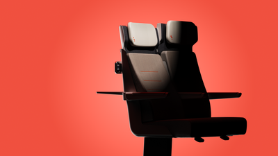 Mood shot of a pair of ALIZÉ rail seats - one reclined