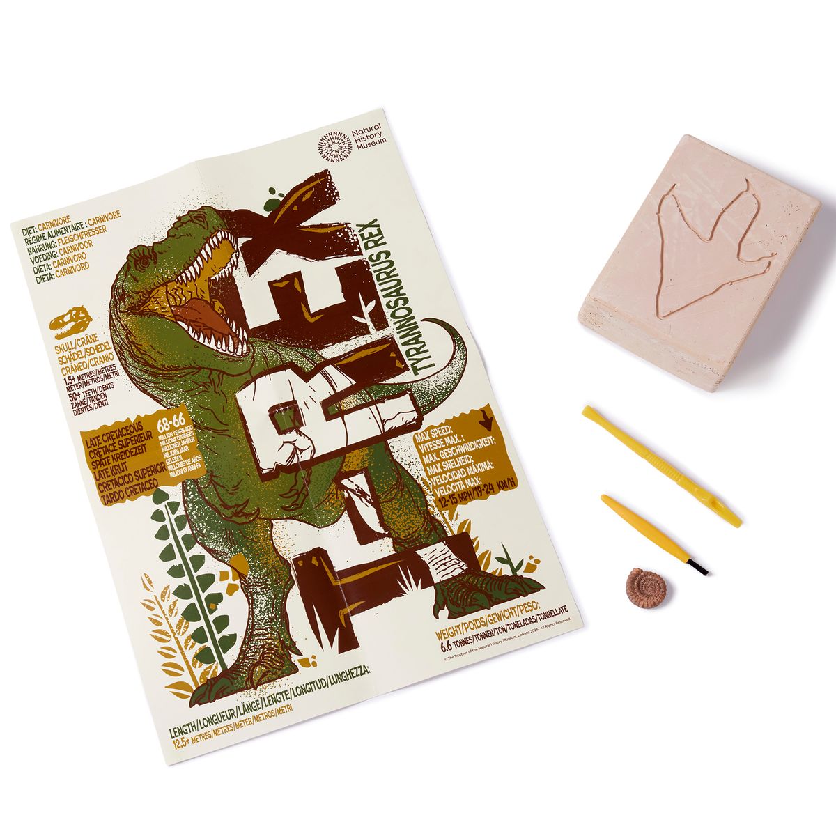Natural History Museum T.rex Evacuation Kit