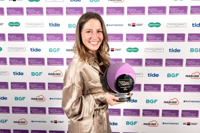 Jennifer Davidson, Founder & Managing Director of Sleek Events, winner of The Next Level Award (sponsored by SG Kleinwort Hambros) at the 2024 everywoman Entrepreneur Awards