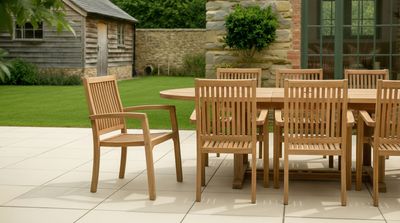 Teak Stacking Chair