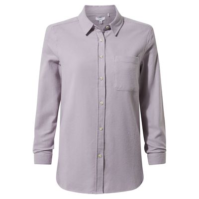 Caswell Women's Long Sleeve Shirt - Lavender Grey