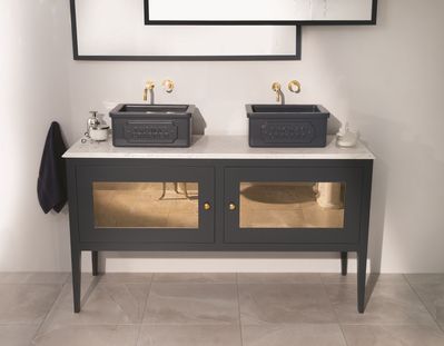 Double 1530mm Vanity Unit (for countertop basins)