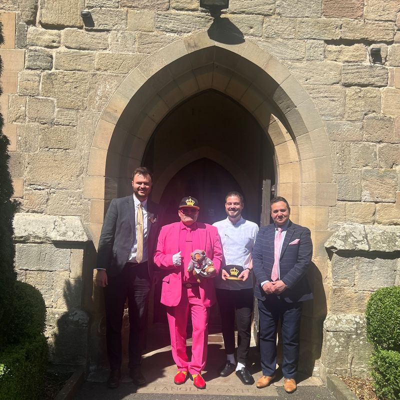 Mr Karoly Toth at Langley Castle,