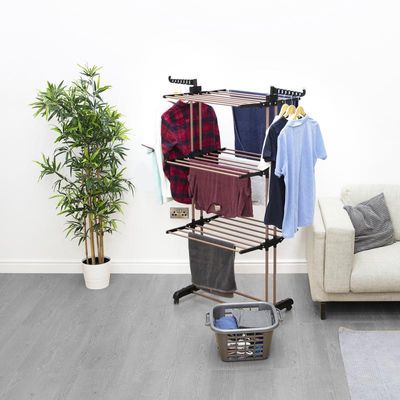 Rose Gold 3 Tier Airer