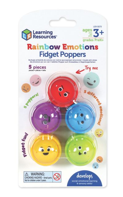 Rainbow Emotion Fidget Poppers