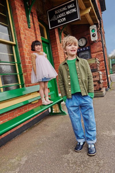 'LOTTIE'  in navy leather from Start-Rite Shoes 230th Birthday Collection. 