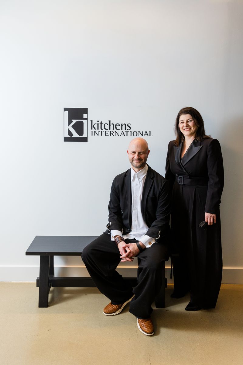 Graham Johnston, Owner & CEO, Carol Cameron, Head of Design - Kitchens International