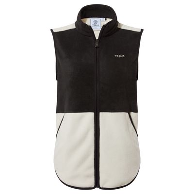 Fordley Women's Half Zip Fleece - Black/Vanilla