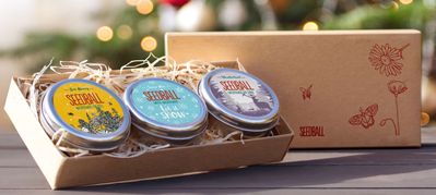 Seedball Tins with Gift Box