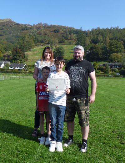 Grasmere Lakeland Sports and Show 'Young Sports Reporter 2024', Harry Taylor,