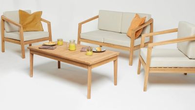 Suggsted Header 2000px Where Saints Go, Kendari Garden Sofa Set  4Seater  Natural Cushion Seat  Teak Frame, £1199, 8737571.jpg
