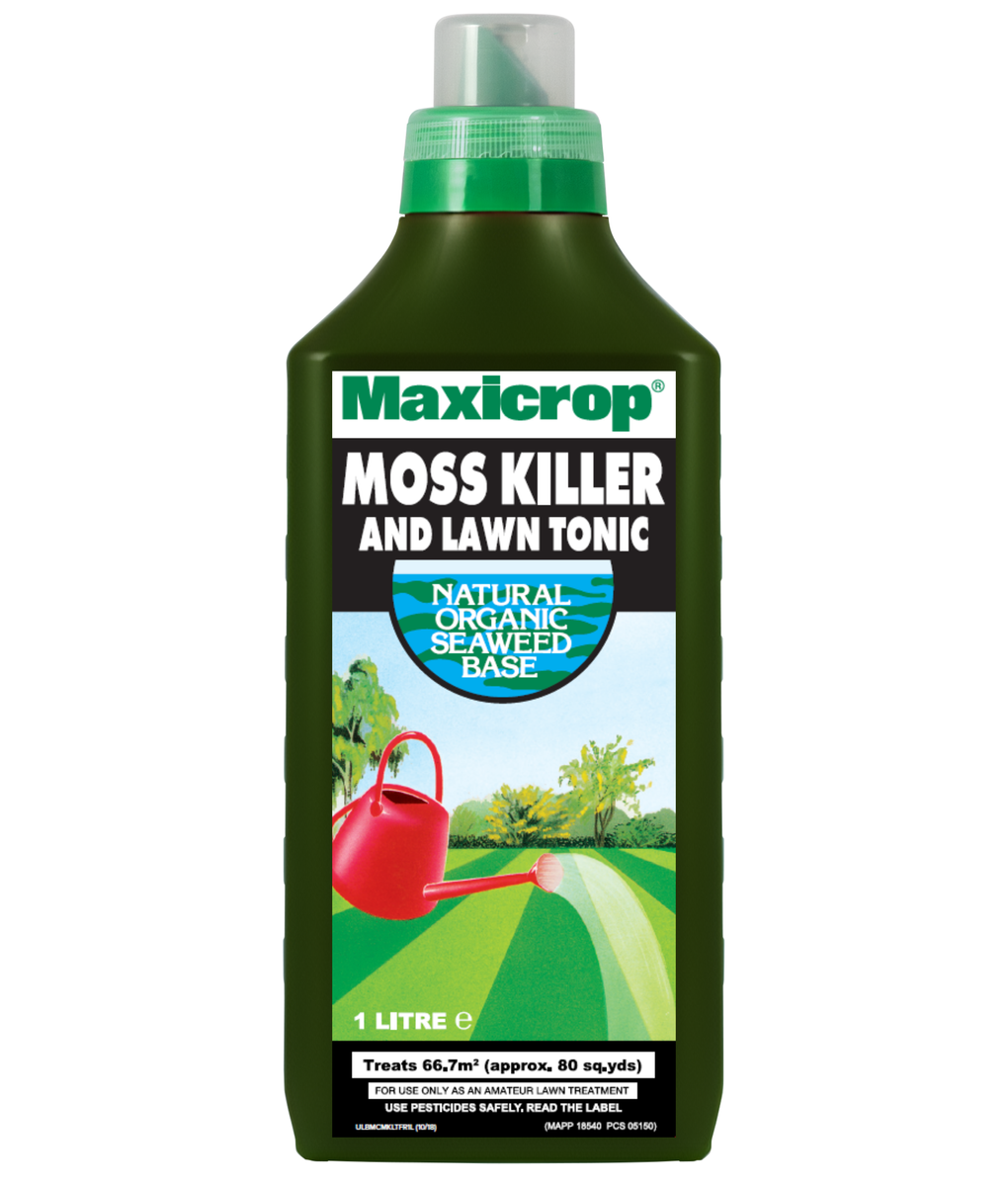 Maxicrop's Organic Moss Killer and Lawn Tonic - old branding