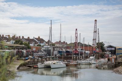 Newhaven is a hub for marine businesses.