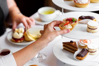 Afternoon tea at Cavendish Hotel in London