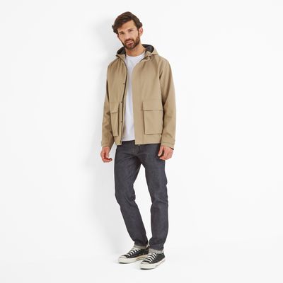 Cason Men's Waterproof Jacket - Walnut