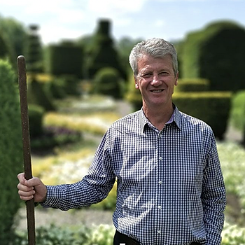 Chris Crowder, head gardener at Levens Hall and Gardens