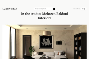Screencapture of LUXHABITAT