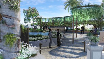 Jardins d'Ostende - A water feature surrounded by lush planting, supporting biodiversity..jpg
