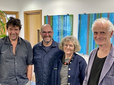 The judges are (.L-R) Alex Leith, Chris Kendall, Dinah Casson and Julian Bell