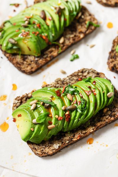 Avocado on Superseed bread