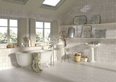 Zellige Pearl Ceramic Tiles