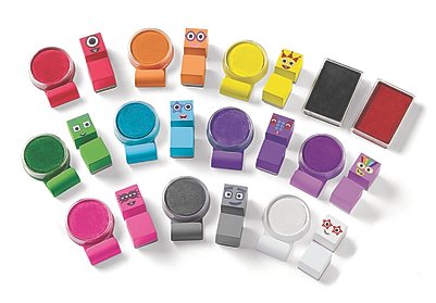 Numberblocks Stampoline Park Stamp Activity Set