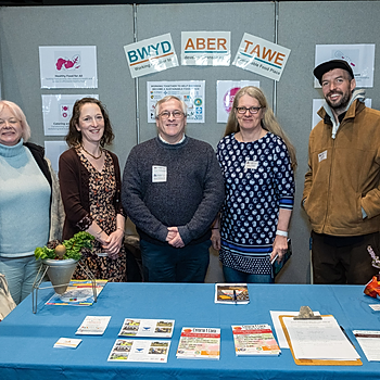 Bwyd Abertawe supporters Tanya Nash, Mary Sherwood, Phil McDonnell, Elizabeth Westaway and Josh Pike.jpg
