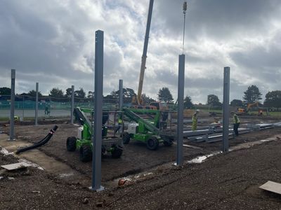 Pilbeam Construction at work at St Philip Howard School.jpg