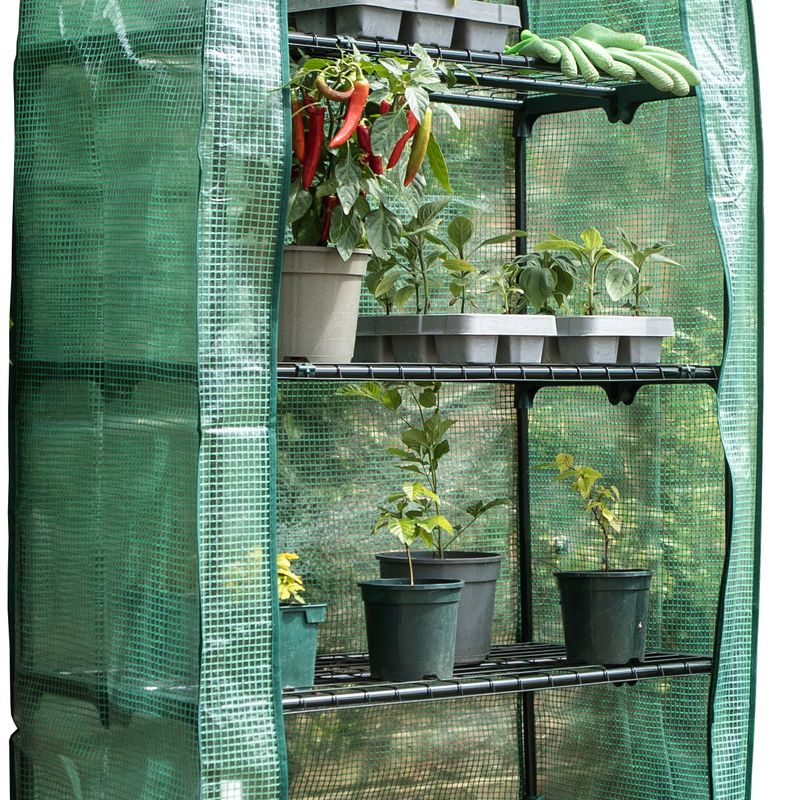 T&C 4 Tier Greenhouse Extra Wide