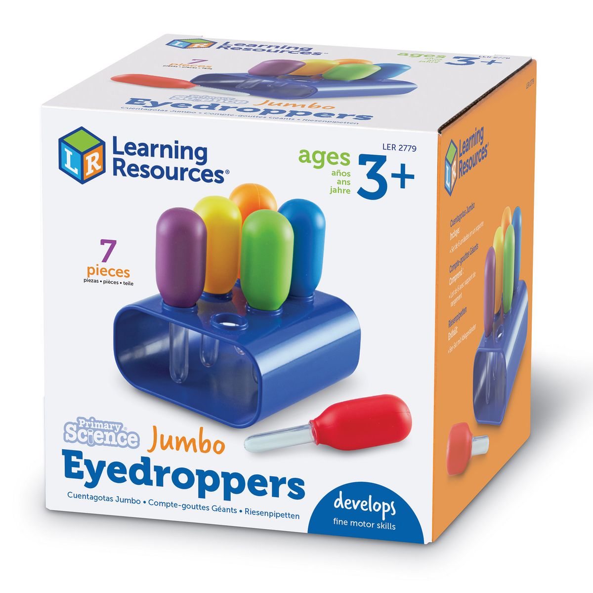 Primary Science® Jumbo Eyedroppers with Stand 