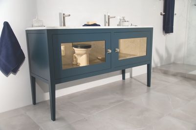 Double 1530mm Vanity Unit (for countertop basins)