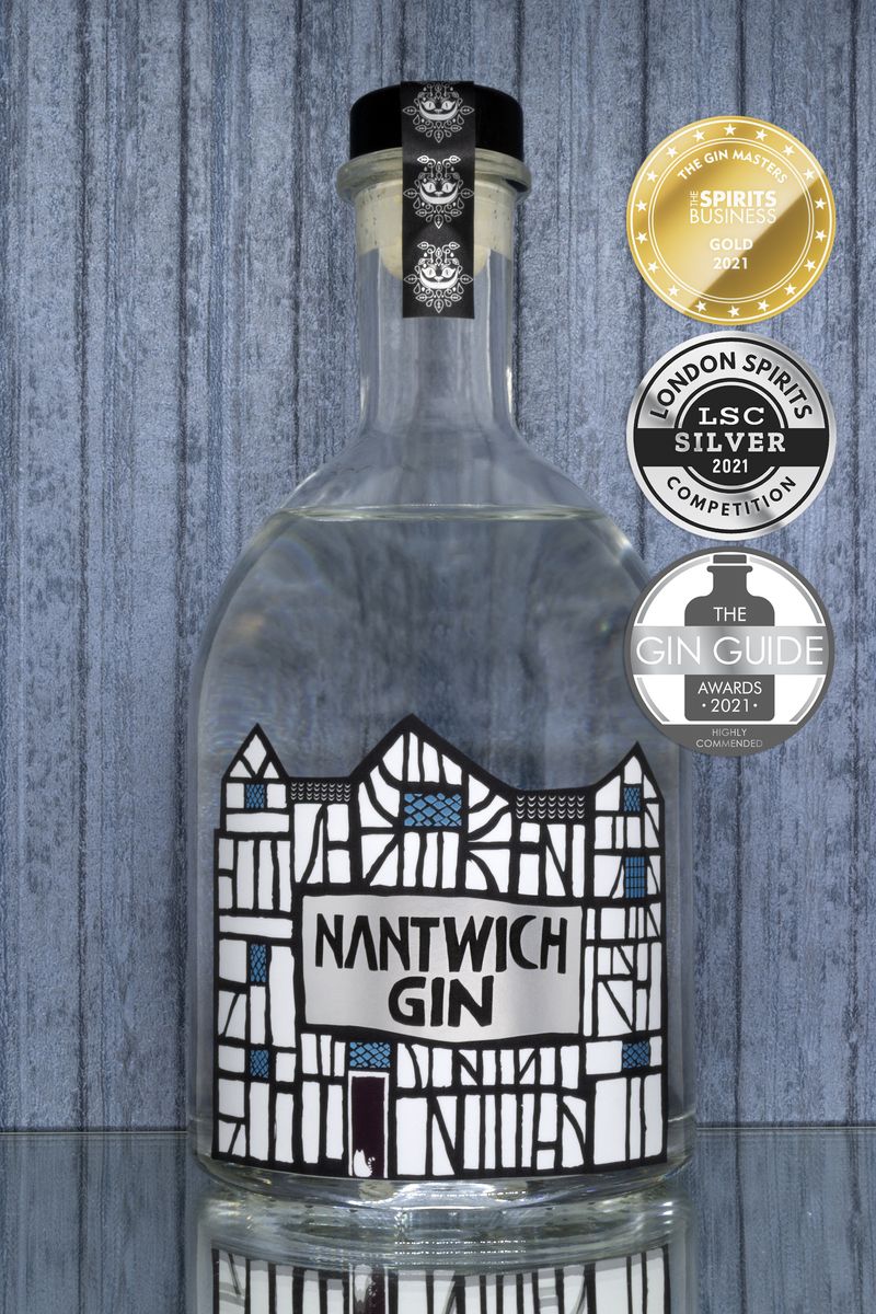 Award-winning Nantwich Gin adds Gin Masters gold