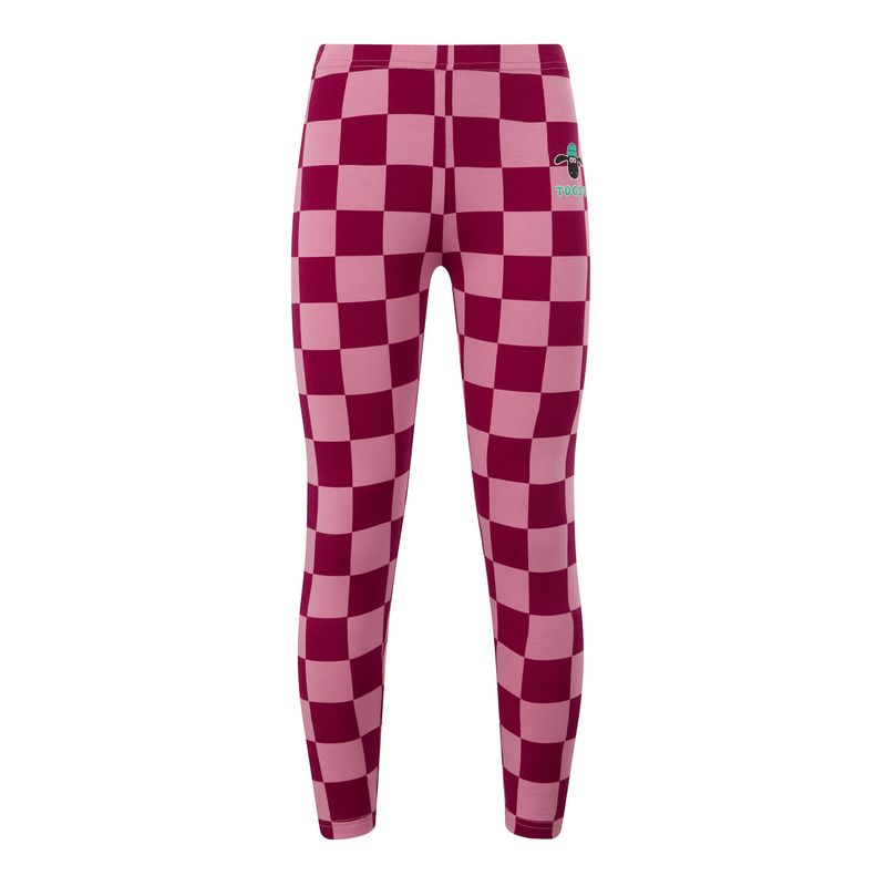 Racka Kids Shaun the Sheep Legging - Candy Floss/Beetroot Red
