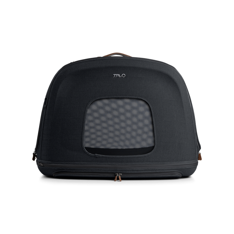 Tavo Crispin Pet Travel Crate, size Medium, in Onyx 