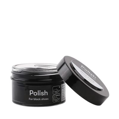 Black shoe cream polish 50ml by Start-Rite Shoes