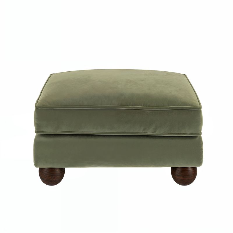 Solace+Co Addison Footstool Velvet