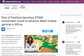 Screencapture of TahawulTech.com