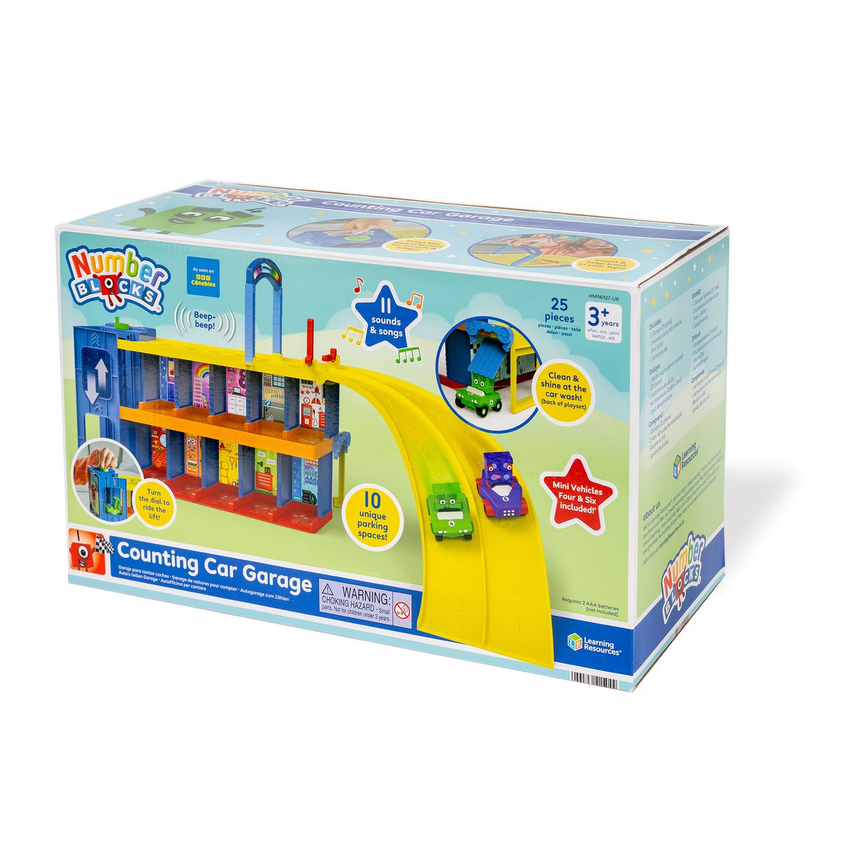 Numberblocks Counting Car Garage