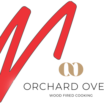 The logo of Tuscan wood-fired oven manufacturers, Valoriani, displayed with that of UK supplier of wood-fired pizza ovens to the domestic and commercial market,  Orchard Ovens.