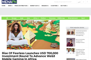 Screencapture of MENA FN