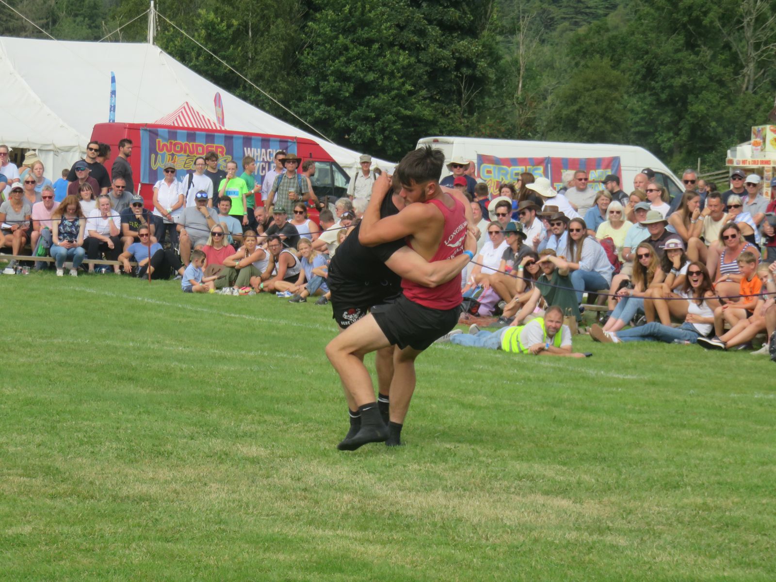 Wrestling at Grasmere Lakeland Sports and Show